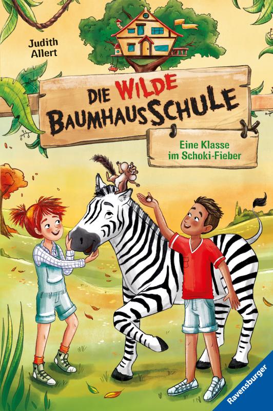 Cover-Bild Die wilde Baumhausschule, Band 4: Eine Klasse im Schoki-Fieber