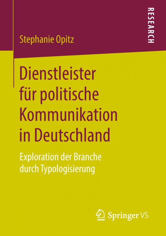 Cover-Bild Dienstleister für politische Kommunikation in Deutschland