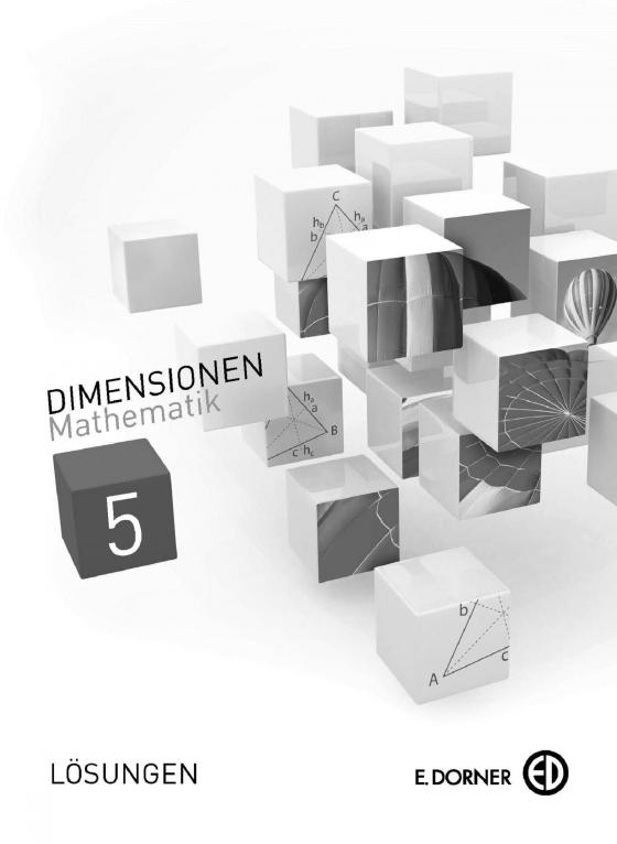 Cover-Bild Dimensionen, Mathematik 5