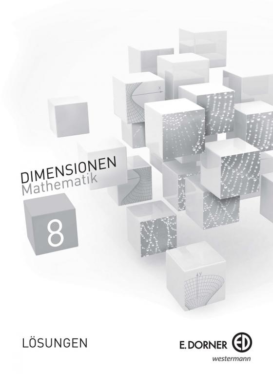 Cover-Bild Dimensionen, Mathematik 8