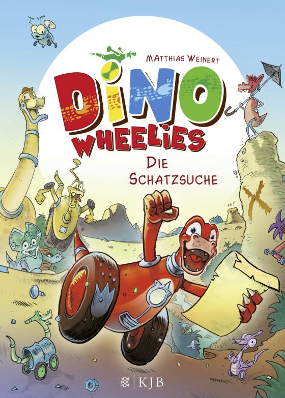 Cover-Bild Dino Wheelies: Die Schatzsuche