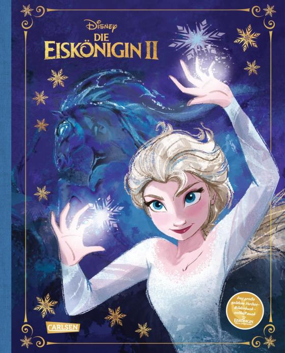 Cover-Bild Disney: Die Eiskönigin 2 – Das große goldene Vorlese-Bilderbuch (Geschichten aus den Filmen "Die Eiskönigin" Teil 1 und 2)