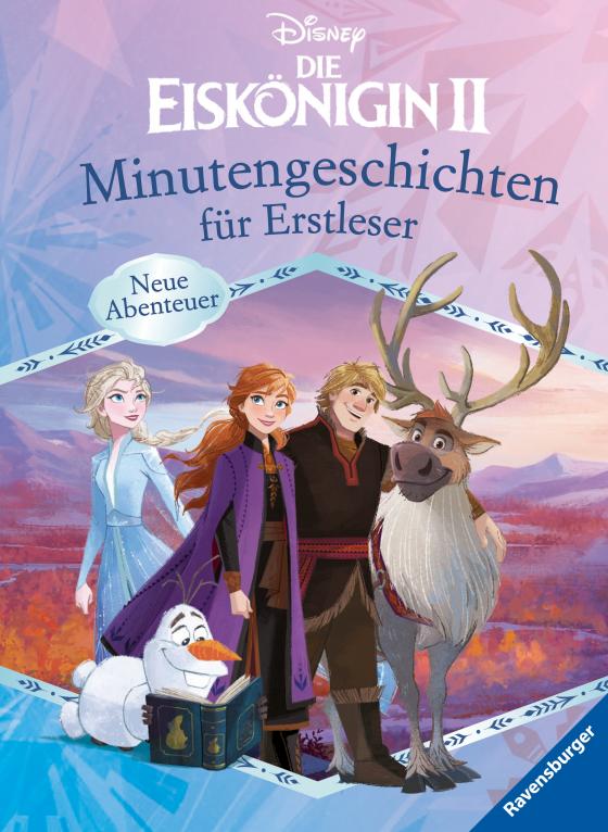 Cover-Bild Disney Die Eiskönigin 2: Minutengeschichten für Erstleser