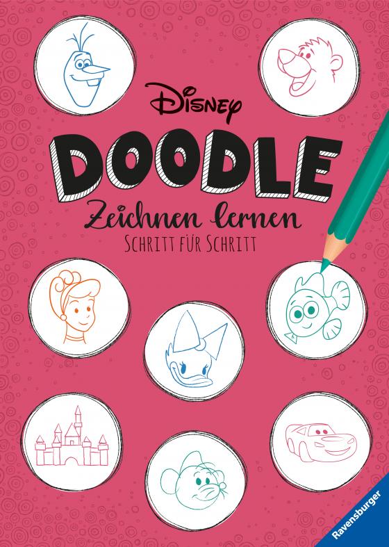 Cover-Bild Disney Doodle - zeichnen lernen: Schritt für Schritt