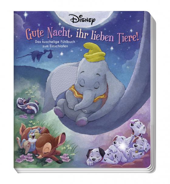 Cover-Bild Disney: Gute Nacht, ihr lieben Tiere! - Das kuschelige Fühlbuch zum Einschlafen