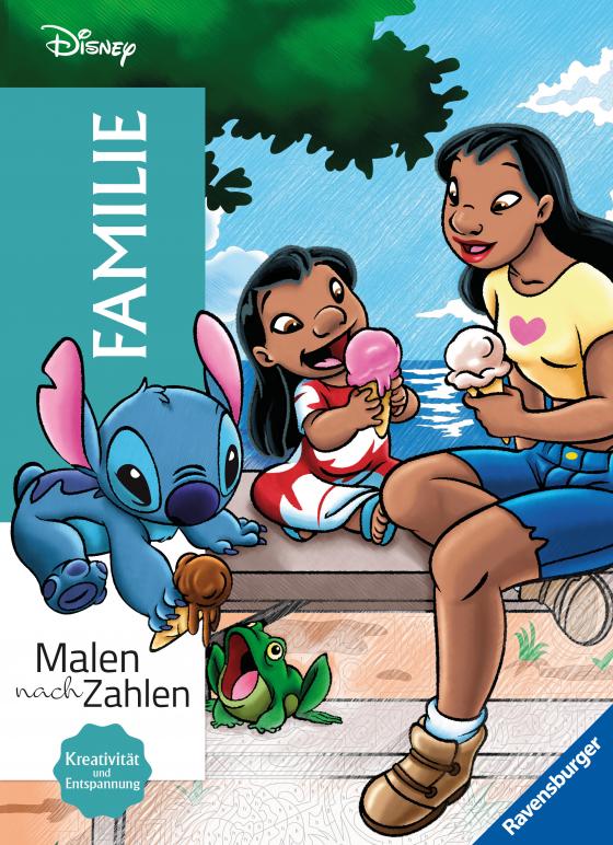 Cover-Bild Disney Malen nach Zahlen - Familie