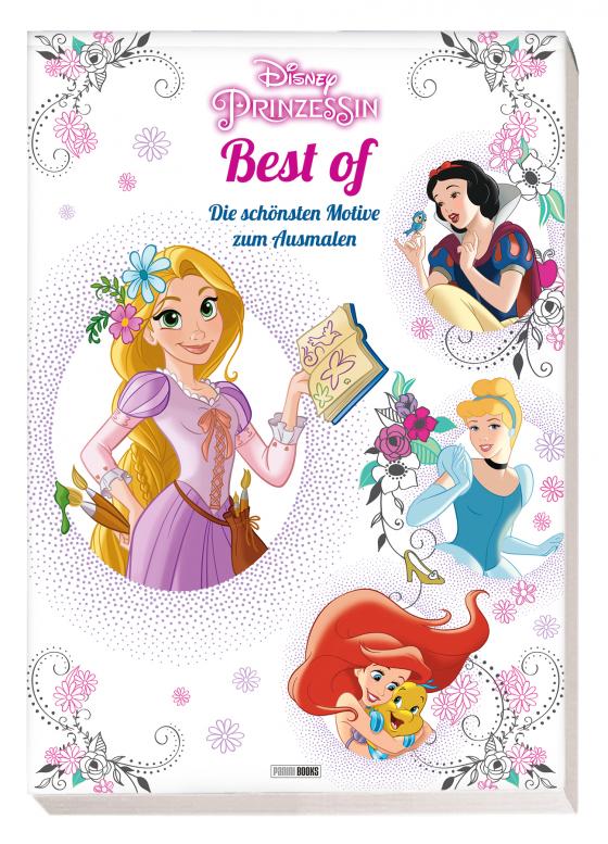 Cover-Bild Disney Prinzessin Best of: Die schönsten Motive zum Ausmalen