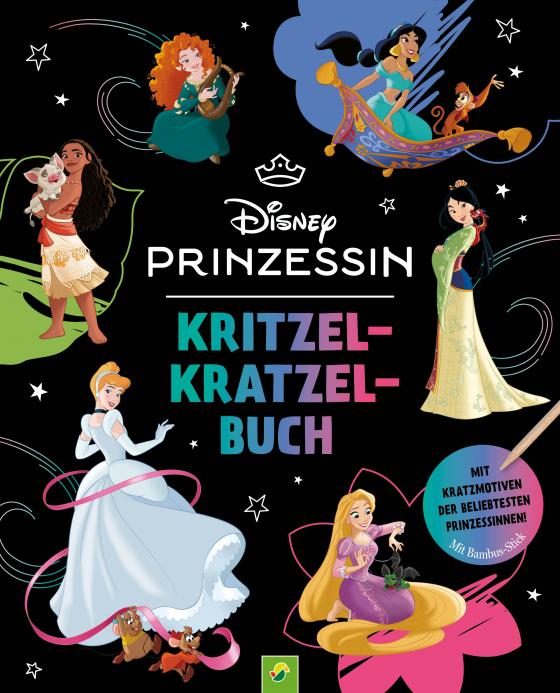 Cover-Bild Disney Prinzessin Kritzel-Kratzel-Buch