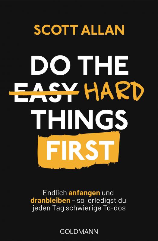 Cover-Bild Do The Hard Things First