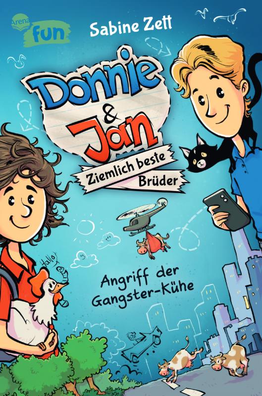 Cover-Bild Donnie & Jan – Ziemlich beste Brüder. Angriff der Gangster-Kühe