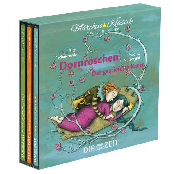Cover-Bild Dornröschen, Der gestiefelte Kater, Aschenputtel, Schneewittchen, Hänsel und Gretel, Rotkäppchen - Die ZEIT-Edition (3 CDs)