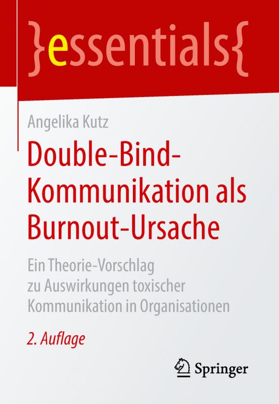 Cover-Bild Double-Bind-Kommunikation als Burnout-Ursache