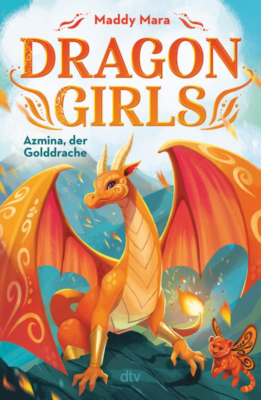 Cover-Bild Dragon Girls – Azmina, der Golddrache