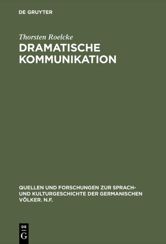 Cover-Bild Dramatische Kommunikation