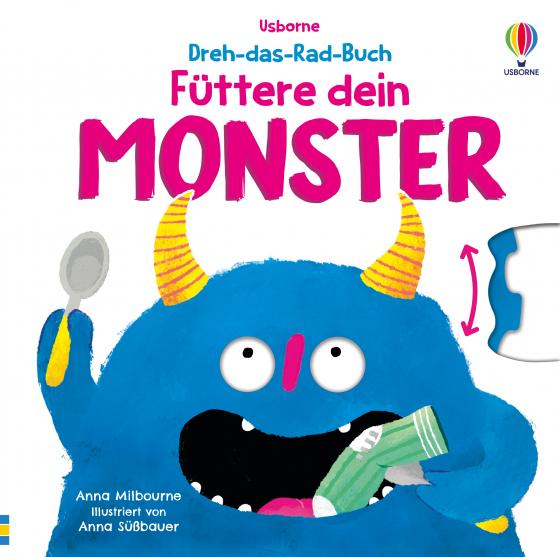 Cover-Bild Dreh-das-Rad-Buch: Füttere dein Monster