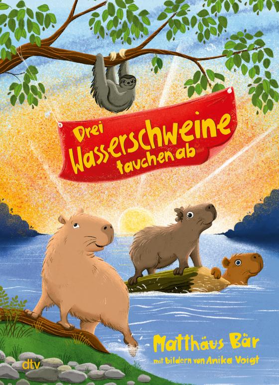 Cover-Bild Drei Wasserschweine tauchen ab
