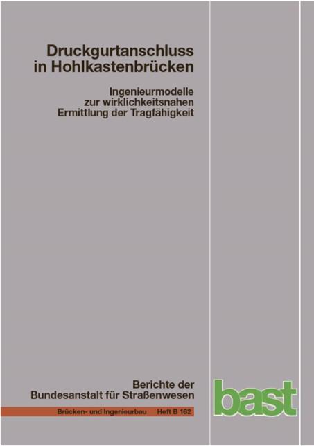 Cover-Bild Druckgurtanschluss in Hohlkastenbrücken