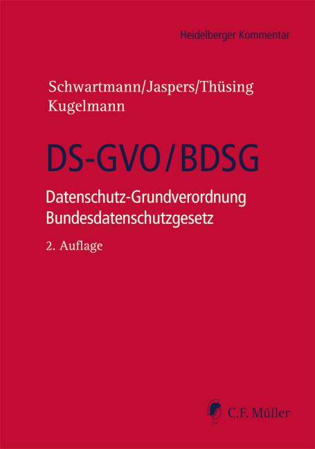 Cover-Bild DS-GVO/BDSG