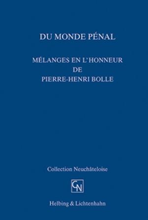 Cover-Bild Du monde pénal