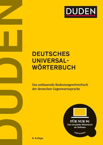 Cover-Bild Duden – Deutsches Universalwörterbuch