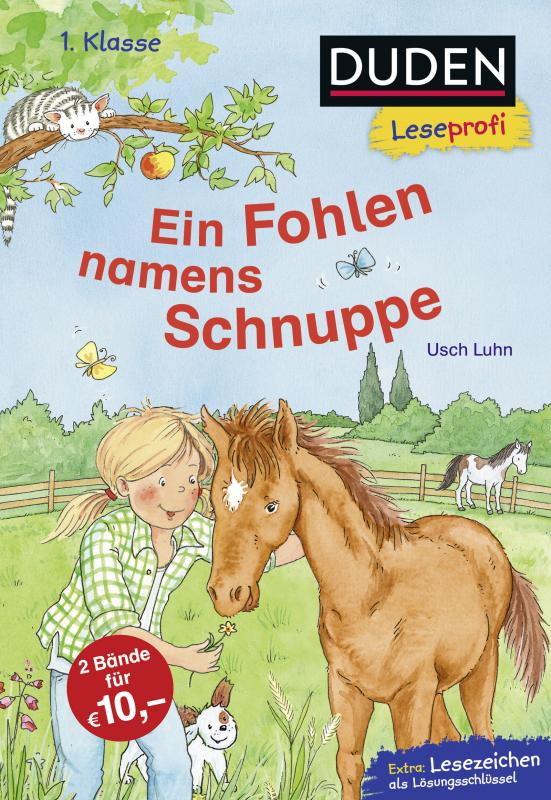Cover-Bild Duden Leseprofi – Ein Fohlen namens Schnuppe, 1. Klasse