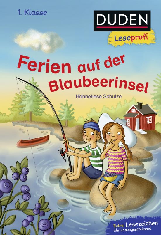 Cover-Bild Duden Leseprofi – Ferien auf der Blaubeerinsel, 1. Klasse