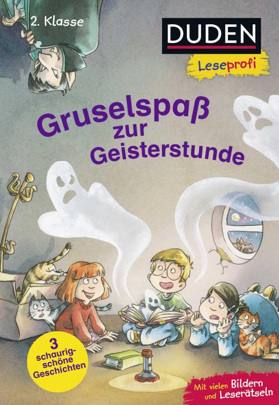 Cover-Bild Duden Leseprofi – Gruselspaß zur Geisterstunde, 2. Klasse