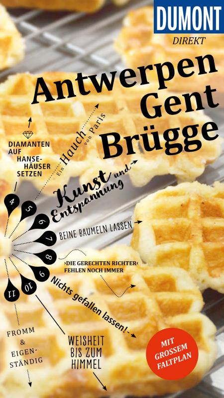 Cover-Bild DuMont direkt Reiseführer Antwerpen, Gent, Brügge