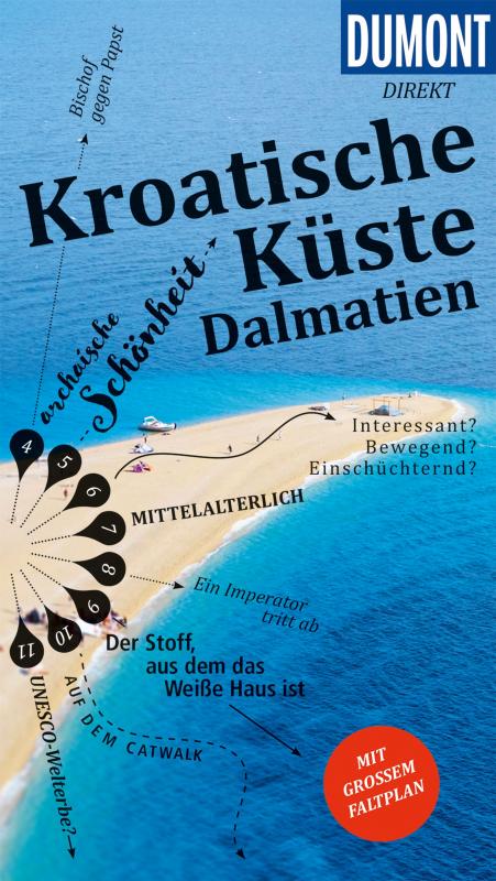 Cover-Bild DuMont direkt Reiseführer Kroatische Küste Dalmatien