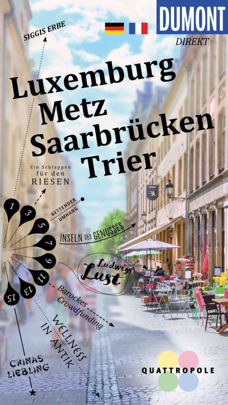 Cover-Bild DuMont direkt Reiseführer Luxemburg, Metz, Saarbrücken, Trier