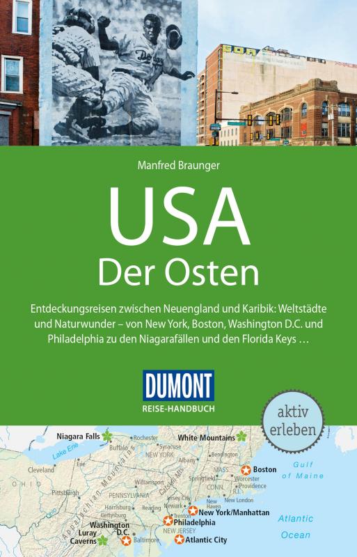 Cover-Bild DuMont Reise-Handbuch Reiseführer USA, Der Osten