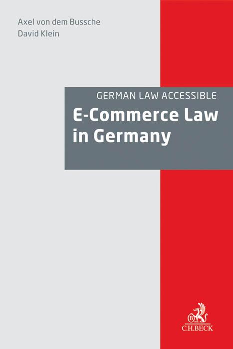 Cover-Bild E-Commerce Law in Germany