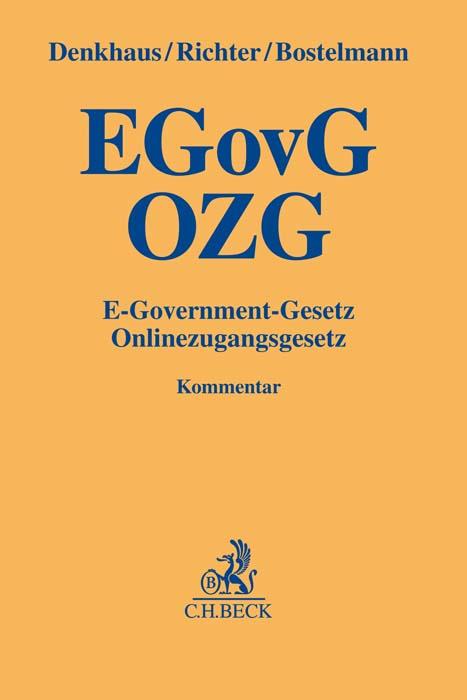 Cover-Bild E-Government-Gesetz / Onlinezugangsgesetz