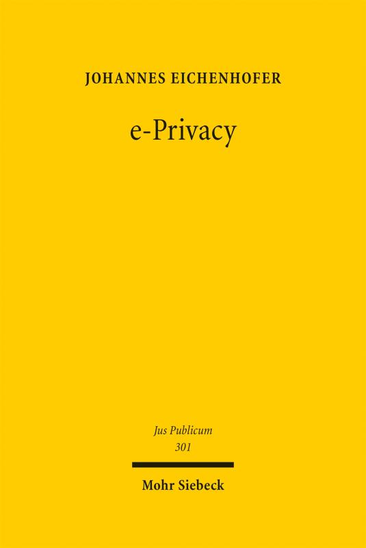 Cover-Bild e-Privacy