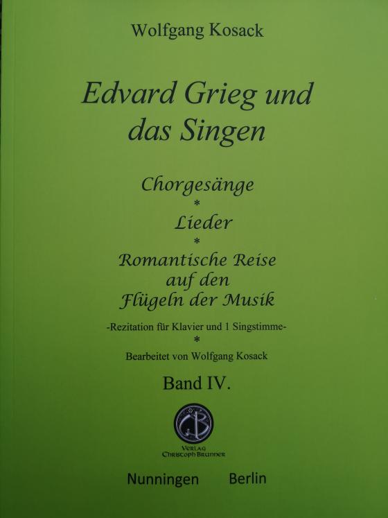 Cover-Bild Edvard Grieg und das Singen