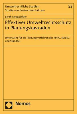 Cover-Bild Effektiver Umweltrechtsschutz in Planungskaskaden
