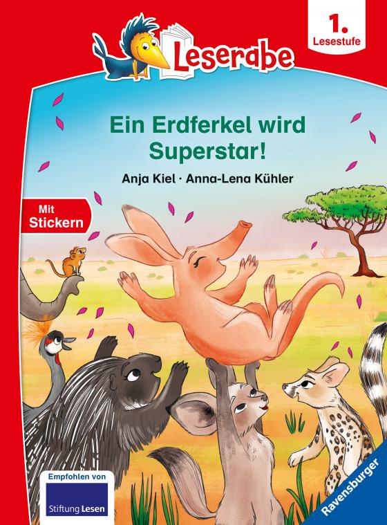 Cover-Bild Ein Erdferkel wird Superstar! - Leserabe ab 1. Klasse - Erstlesebuch für Kinder ab 6 Jahren