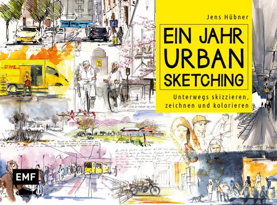 Cover-Bild Ein Jahr Urban Sketching