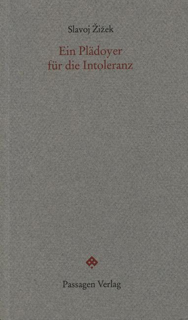 Cover-Bild Ein Plädoyer für die Intoleranz