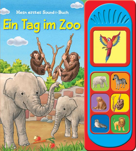 Cover-Bild Ein Tag im Zoo - Soundbuch