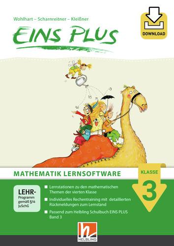 Cover-Bild EINS PLUS 3 Mathematik Lernsoftware - Box mit Booklet und Download-Code