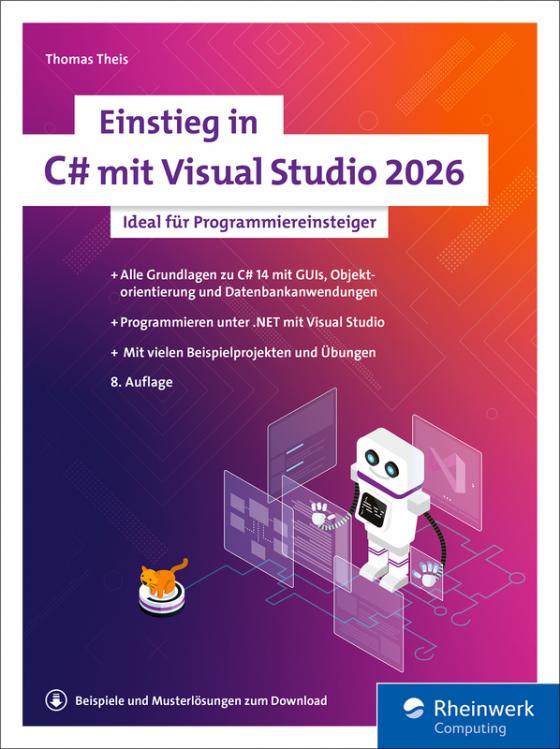 Cover-Bild Einstieg in C# mit Visual Studio 2026