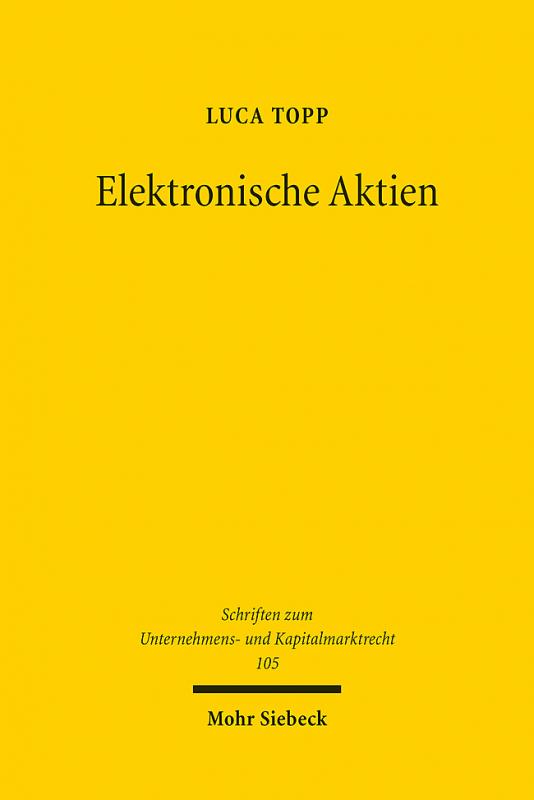 Cover-Bild Elektronische Aktien