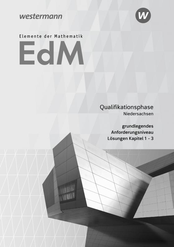 Cover-Bild Elemente der Mathematik SII - Ausgabe 2017 für Niedersachsen