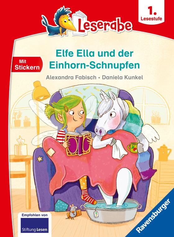 Cover-Bild Elfe Ella und der Einhorn-Schnupfen - Leserabe ab 1. Klasse - Erstlesebuch für Kinder ab 6 Jahren