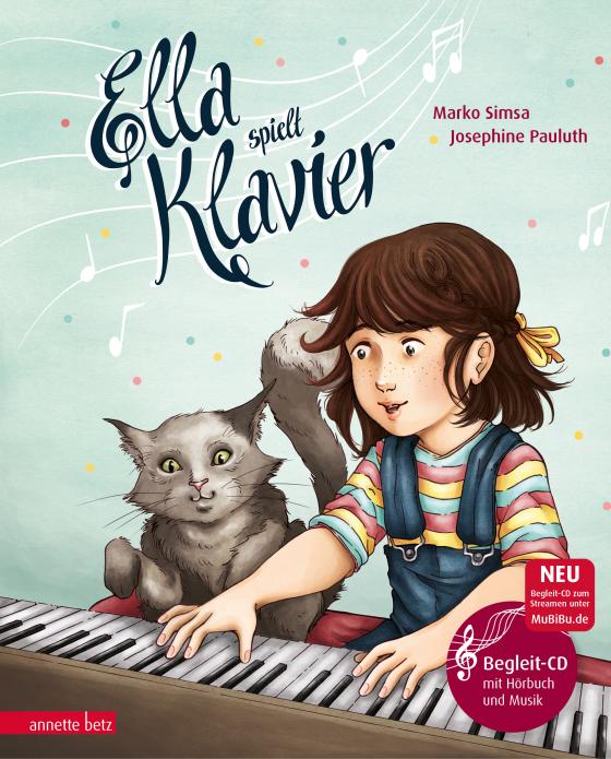 Cover-Bild Ella spielt Klavier (Das musikalische Bilderbuch mit CD und zum Streamen)