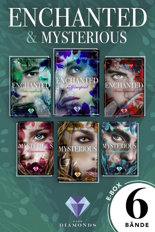 Cover-Bild »Enchanted« und »Mysterious«: Alle Bände der beiden zauberhaften Trilogien in einer Mega-E-Box!