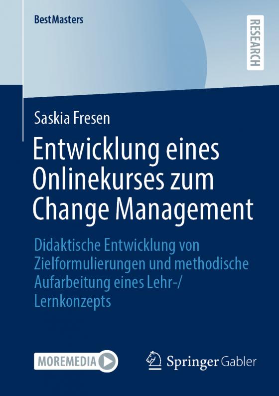 Cover-Bild Entwicklung eines Onlinekurses zum Change Management
