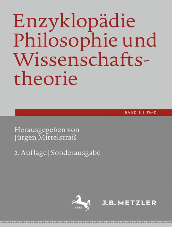 Cover-Bild Enzyklopädie Philosophie und Wissenschaftstheorie