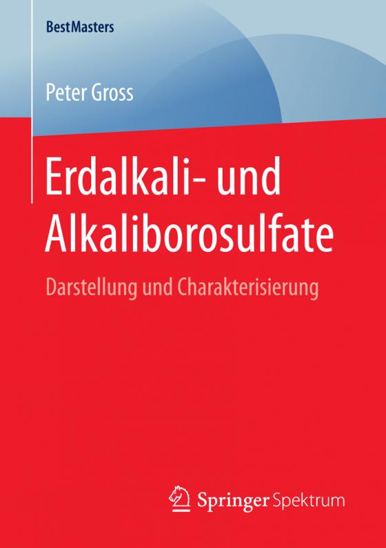 Cover-Bild Erdalkali- und Alkaliborosulfate